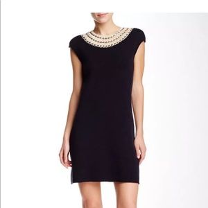 Tory Burch Daisy Knit 100% Silk Contrast Dress Tory Burch Daisy Knit 100% Silk Contrast Dress