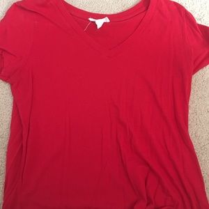 Forever 21 red v neck