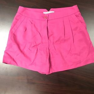 Trina Turk hot pink shorts