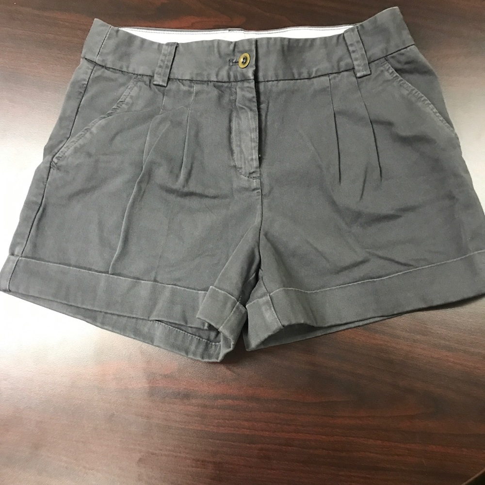 J. Crew Harper chino grey shorts