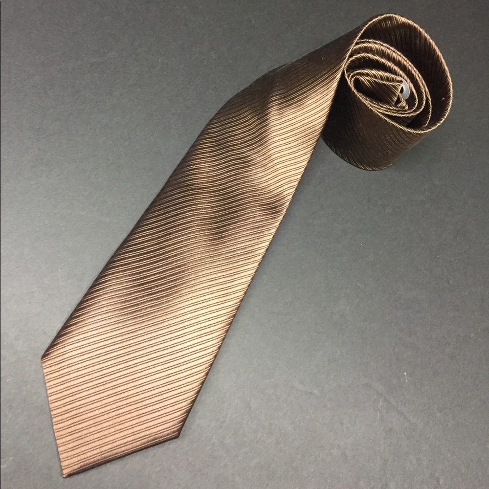 Forsyth - Brown handmade Silk Tie NWT