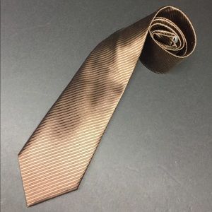 Forsyth - Brown handmade Silk Tie NWT