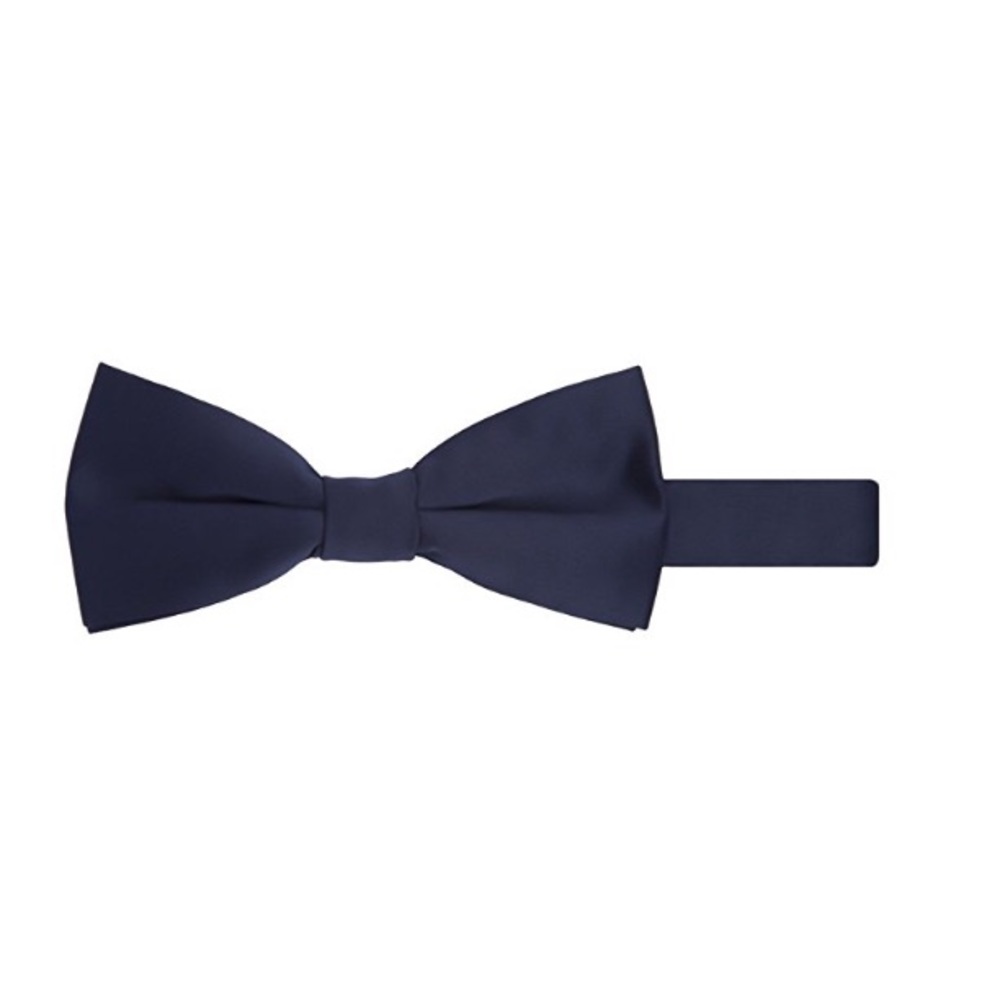2 sets of Navy Blue Men's Bow Tie