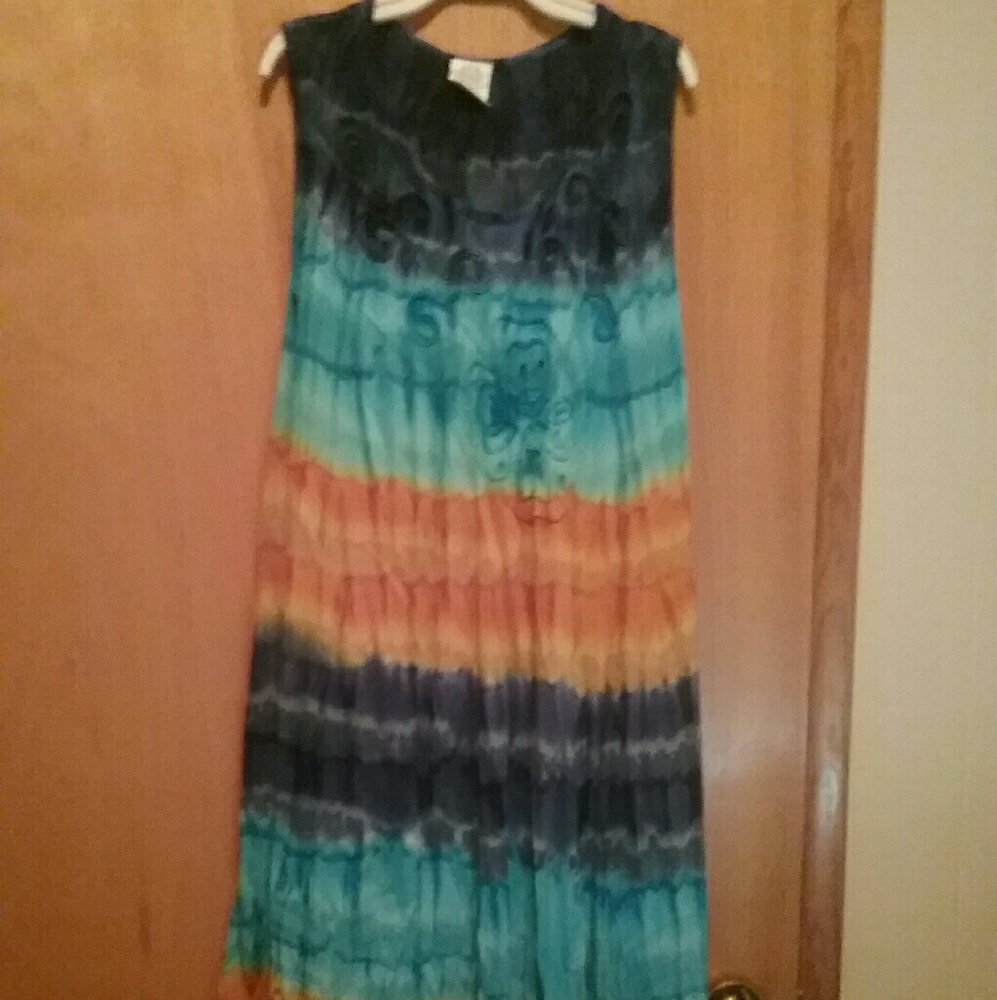 SITA asymmetric hem cover up or dress