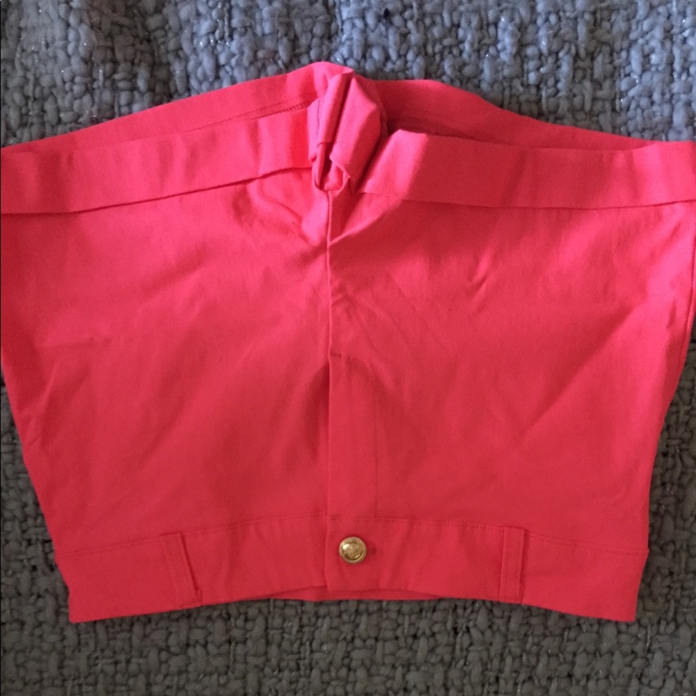 Hot pink shorts