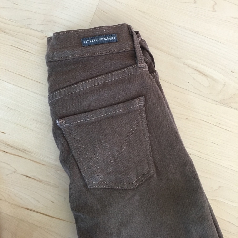 Citizens for Humanity Brown Skinny Jeans