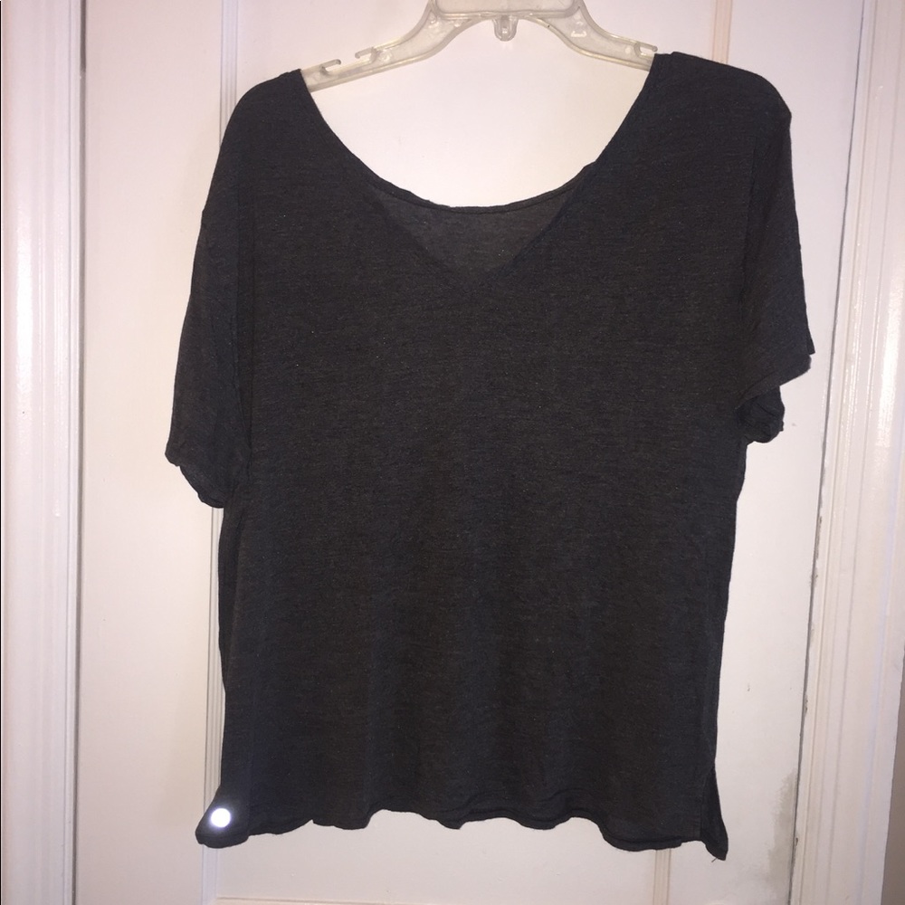 Charcoal Gray Lululemon T-shirt
