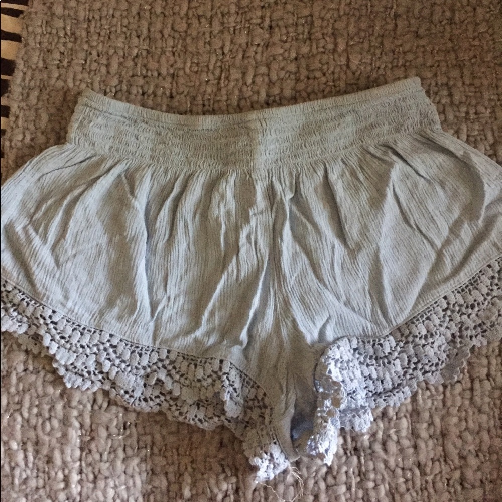 Forever 21 light blue shorts