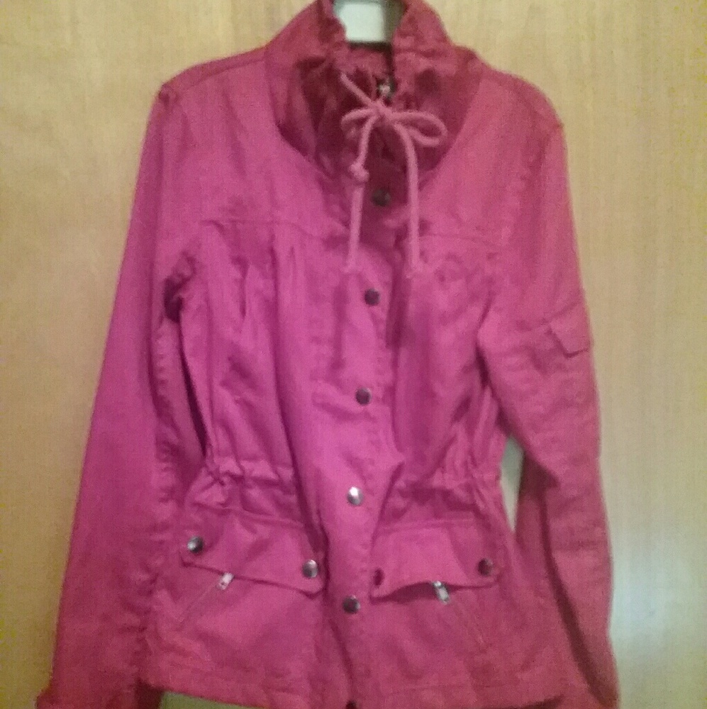 Look at me red spring/fall jacket
