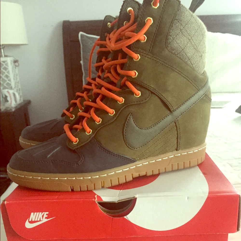 Nike sneaker wedges