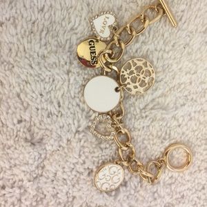 New guess gold bracelet
