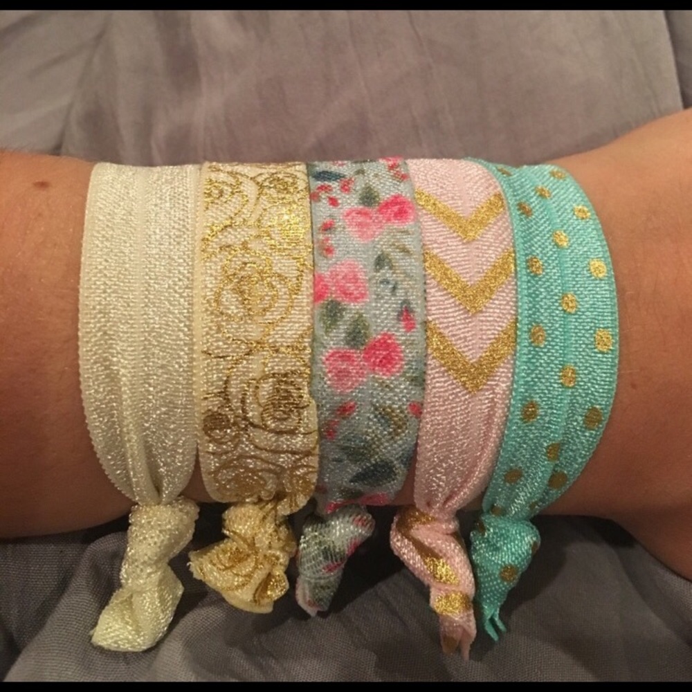 Add to bundle, handmade hair-ties!