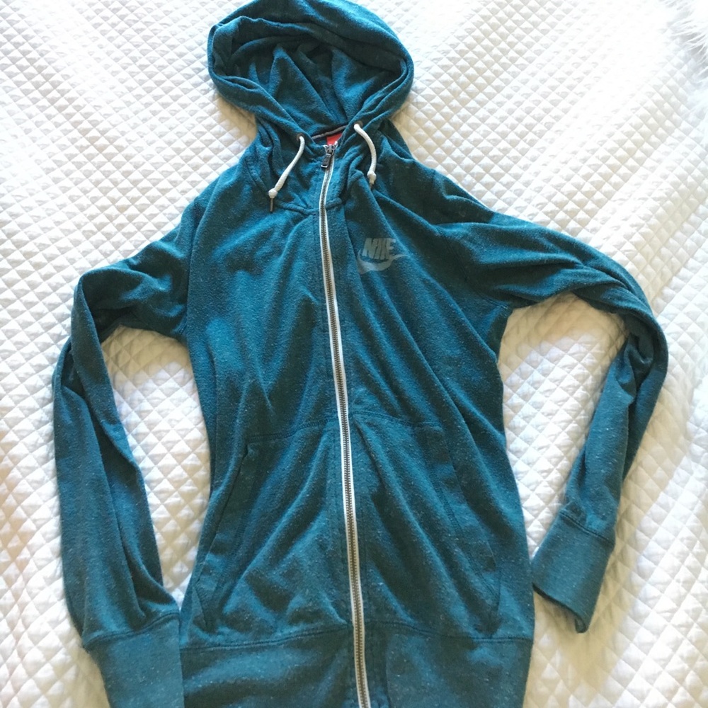 Nike cotton hooded zip up