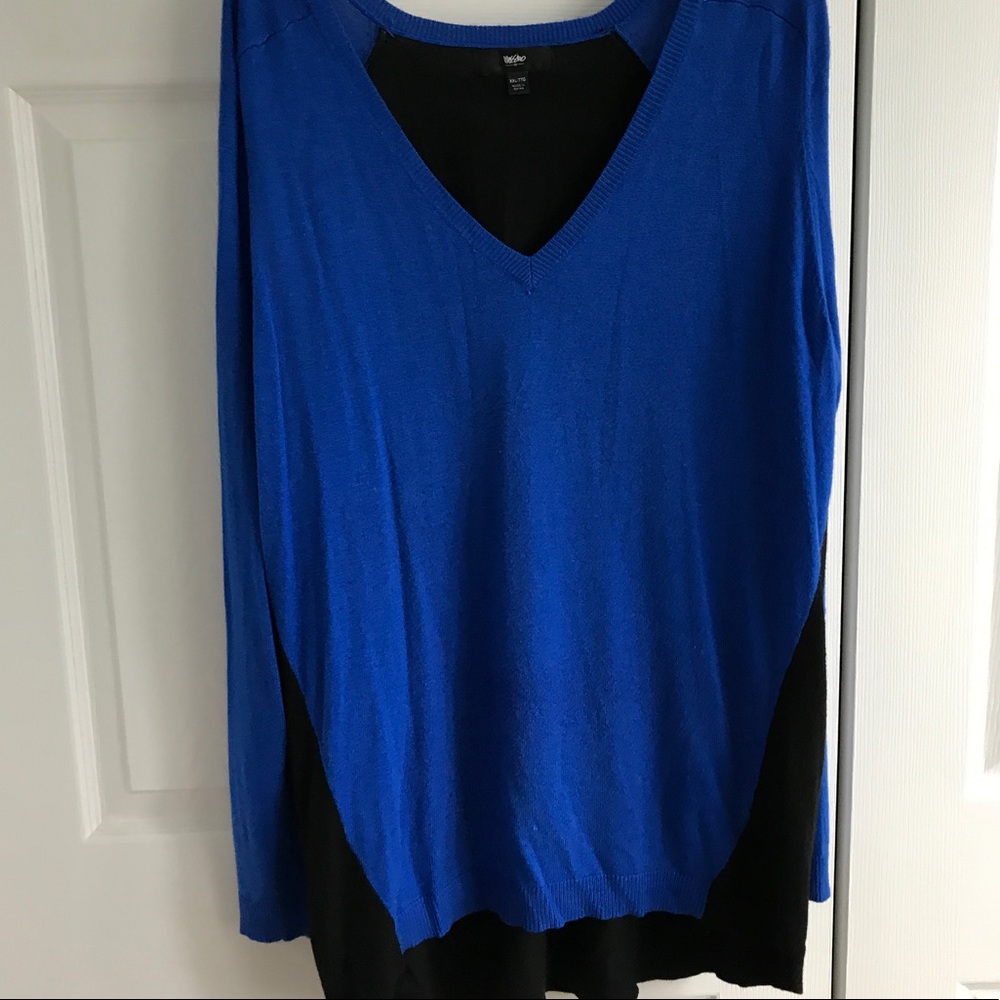 Color block mossimo sweater
