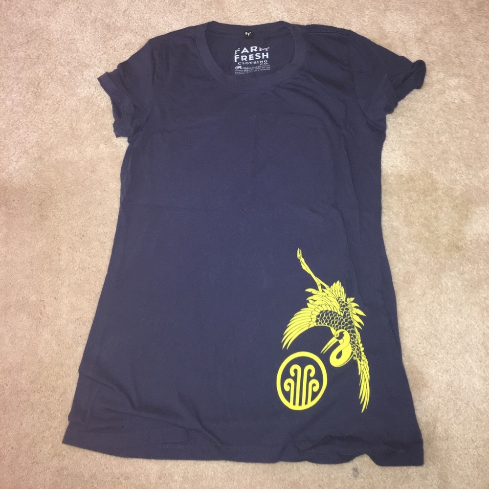 A blue cotton cozy shirt