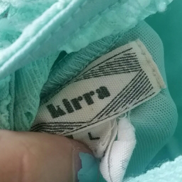 Mint green laced dress - Picture 3 of 4