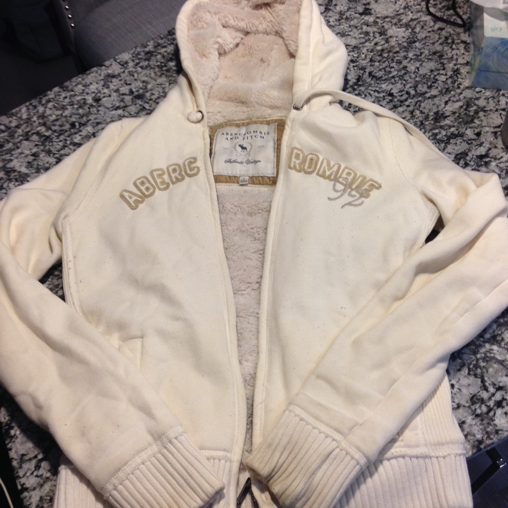 Abercrombie & Fitch Fur Jacket