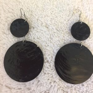 Black earrings