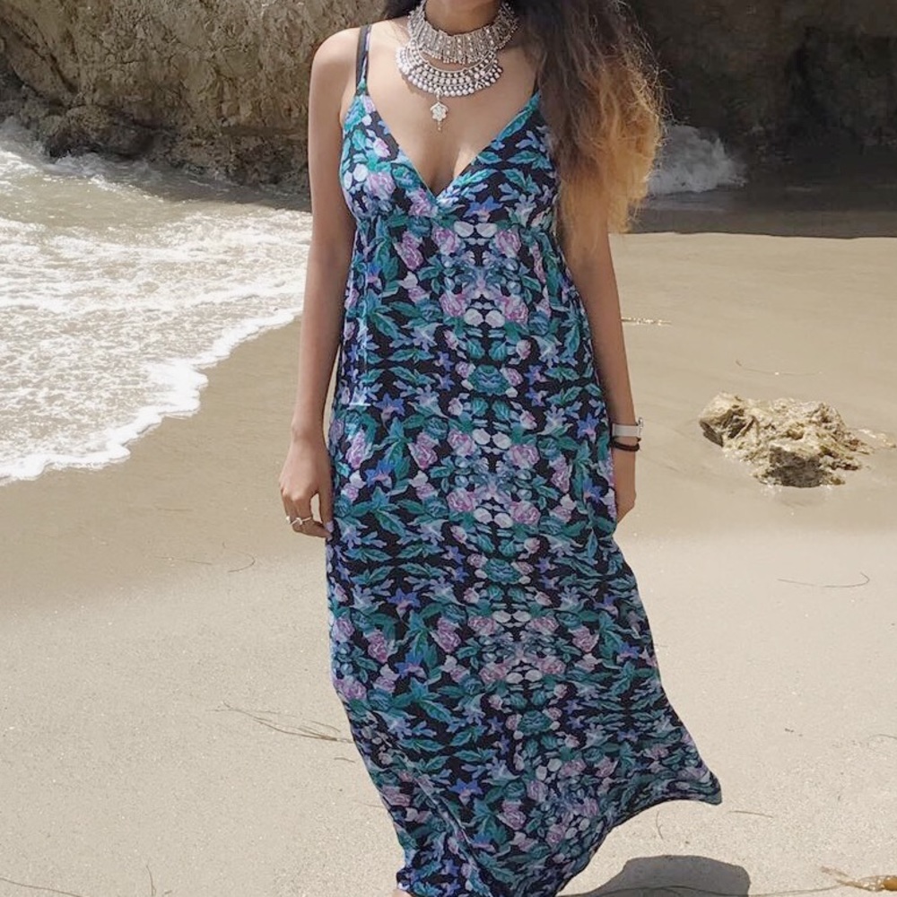 Floral maxi dress