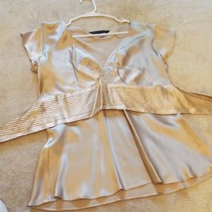 EXPRESS Champagne top