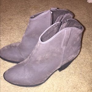 Grey Booties