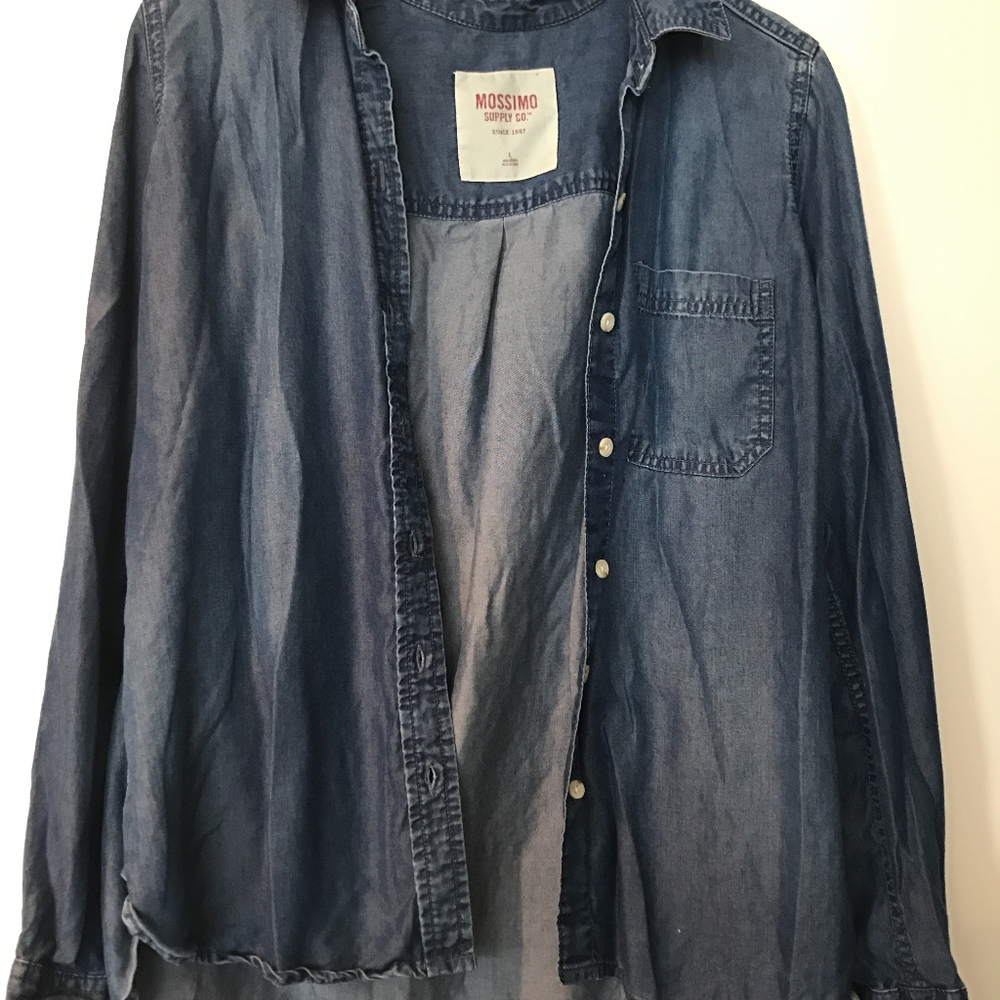 Denim Button Down