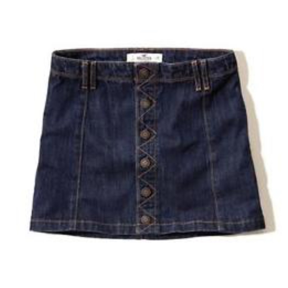 Perfect - denim button skirt