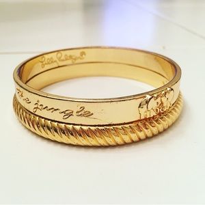 Gold Detailed Lilly Pulitzer Bracelets Gold Detailed Lilly Pulitzer Bracelets