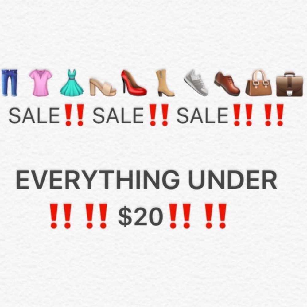 ALL ITEMS MUST GO. BRAND NEW AND LIGHTLY USED.