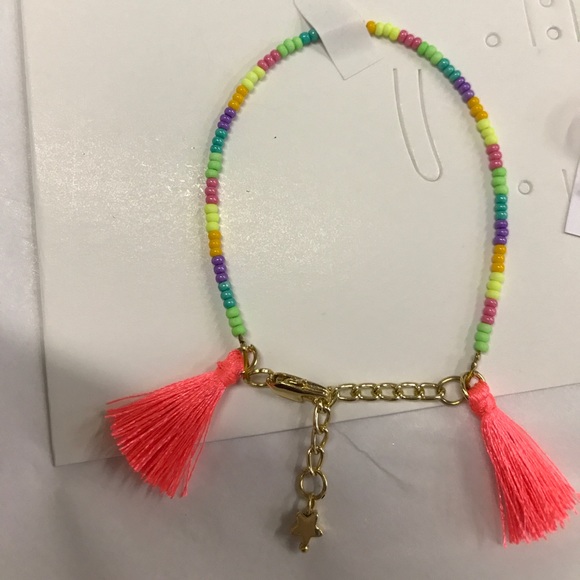 Jewelry - Tassel bracelet multi color