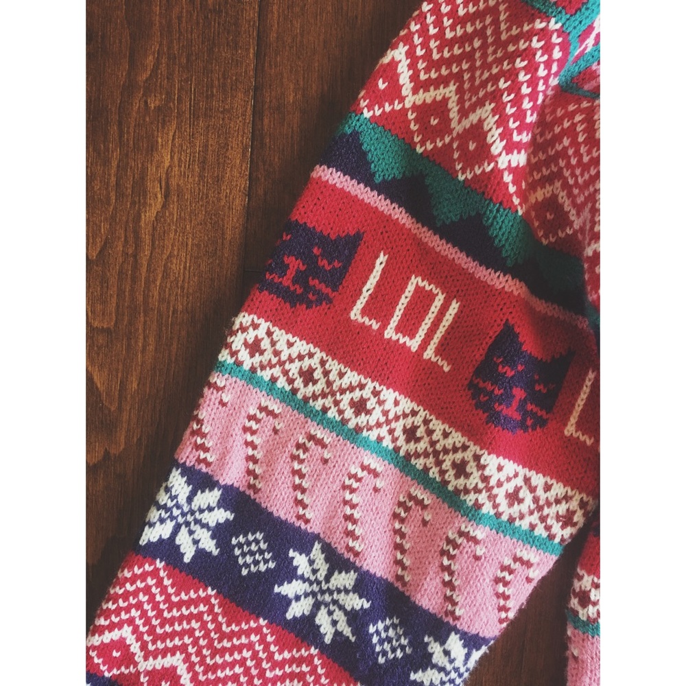 ✨$5 SALE✨ Cat Christmas sweater