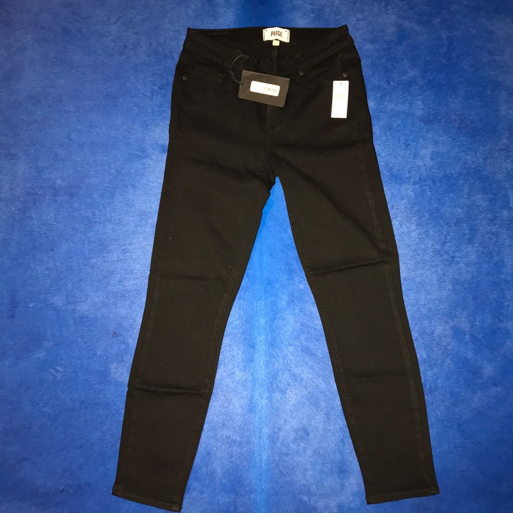 Paige Verdugo Crop Mid Rise Ultra Skinny