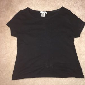 A black shirt