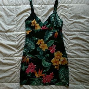 Hawaiian Floral Dress