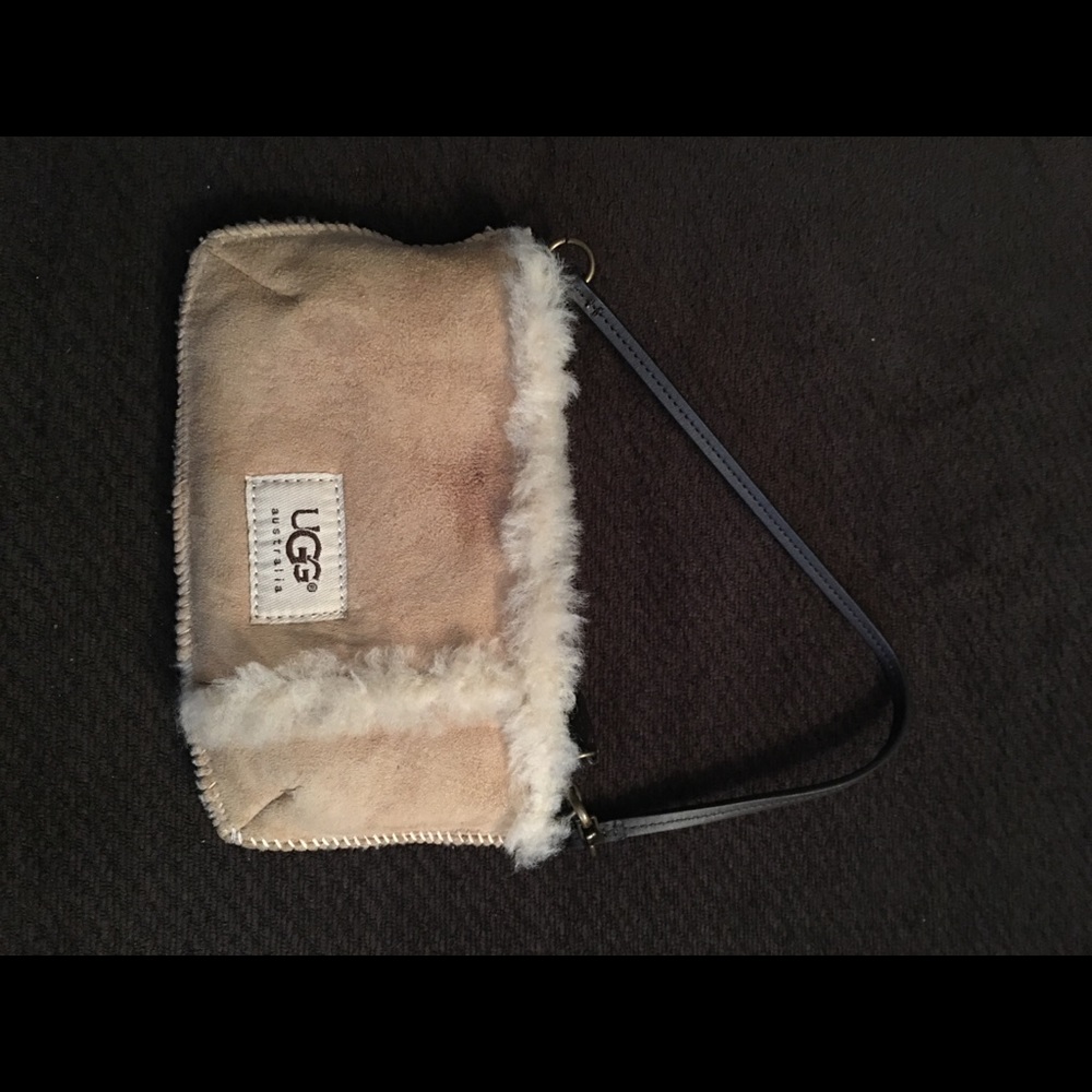Small ugg wristlet