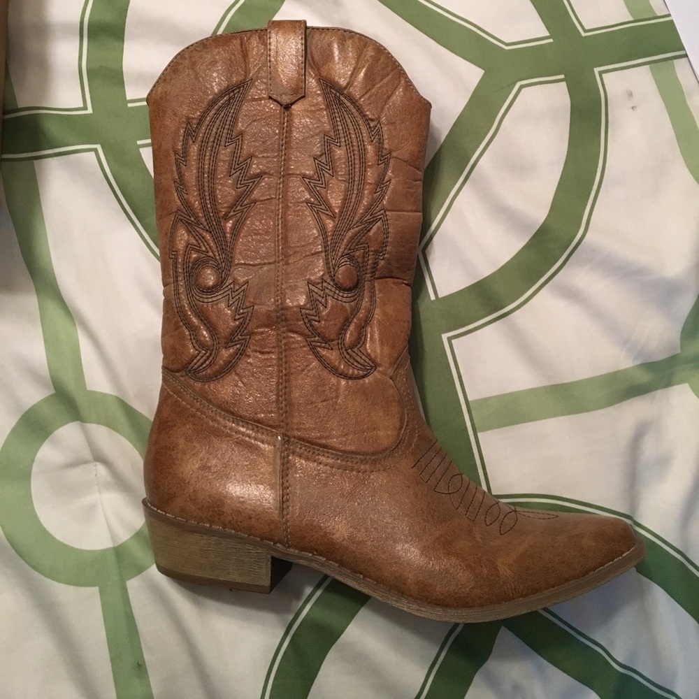 Cowboy boots!! Never worn