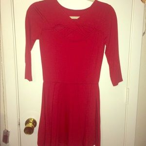 Red Cross front dress