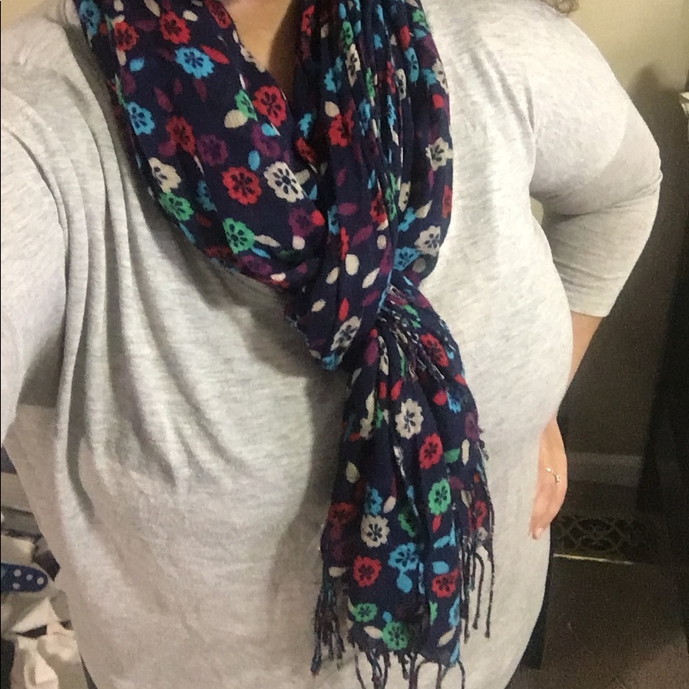 Floral scarf