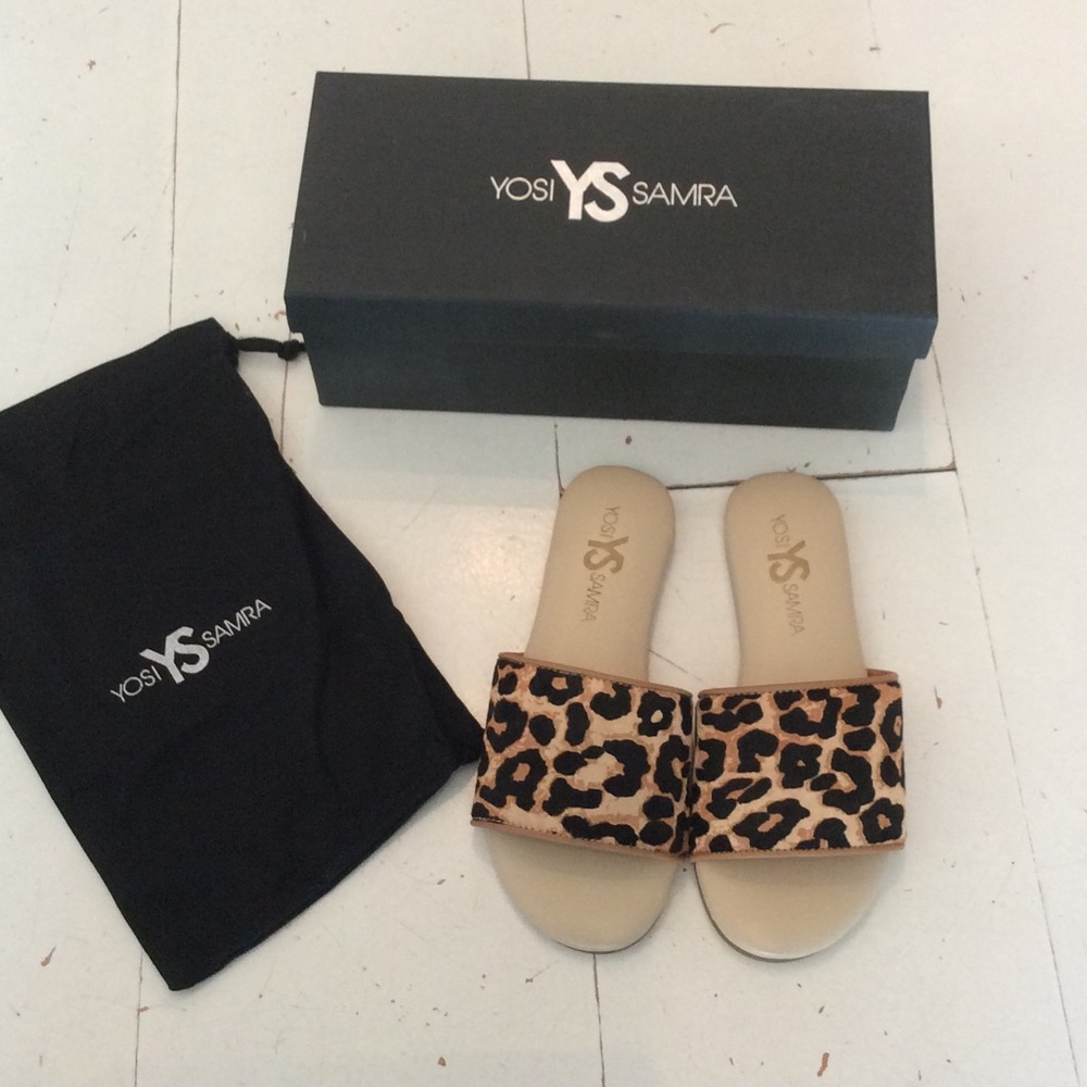 YOSI SAMRA. HEETAH SLIP ON
