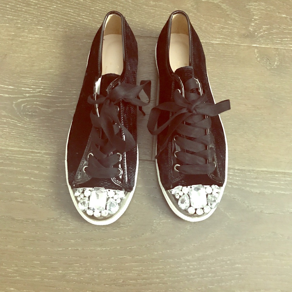 BRAND NEW bedazzled shoes.