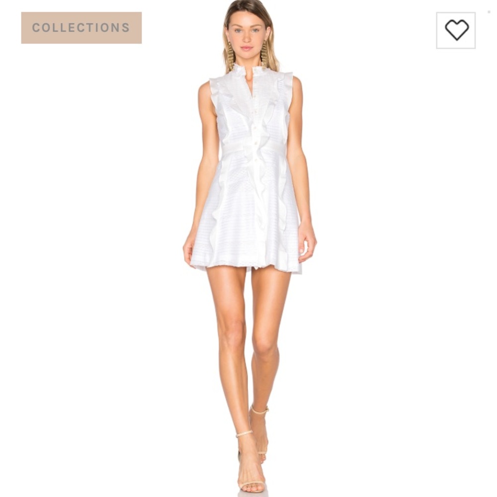 NWT Marissa Webb white Tonya dress XS