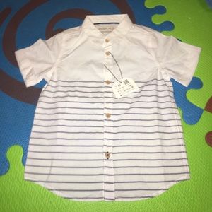 NWT Zara boys button up shirt size 4 (104cm)