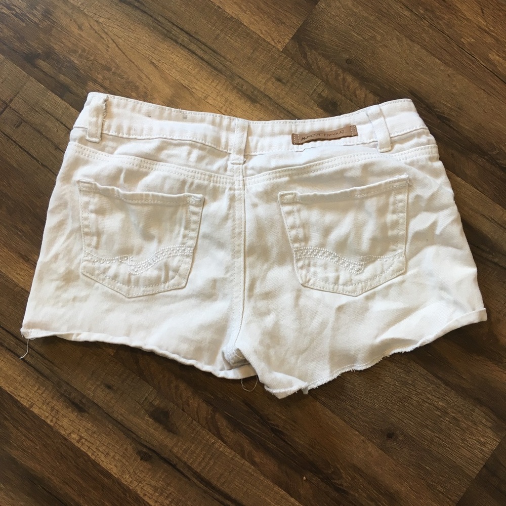 White shorts