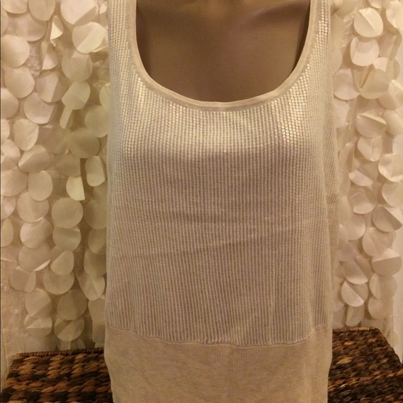 St. John (Lots) yellow tag tank top size Large - Picture 1 of 8