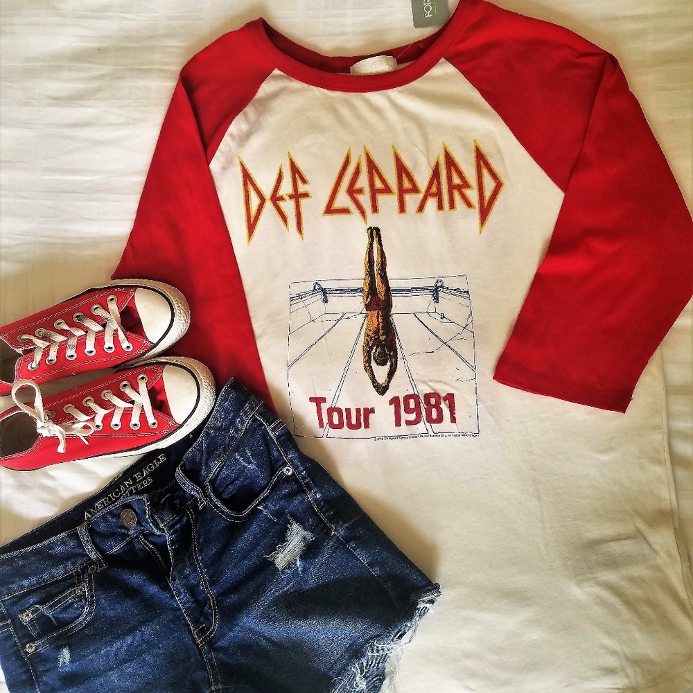 NWT Def Leopard - Plus Forever 21 - Picture 2 of 5