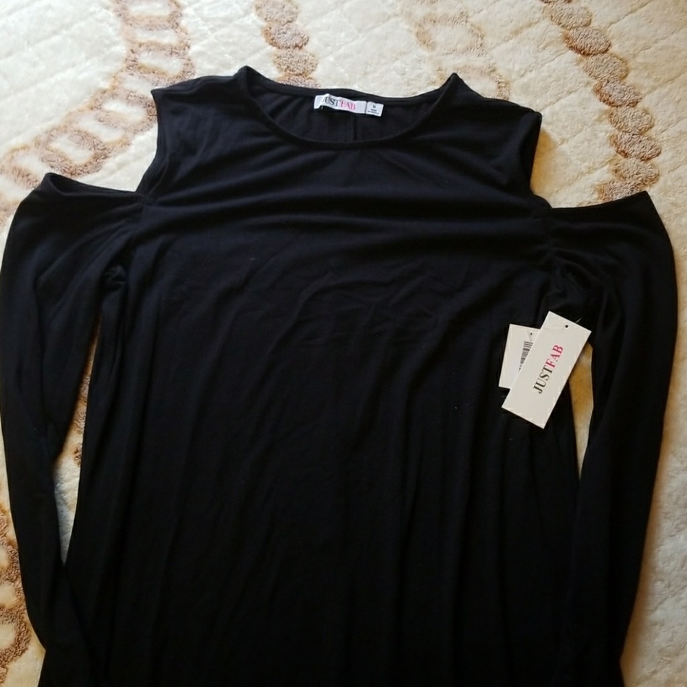 JustFab Black Dress