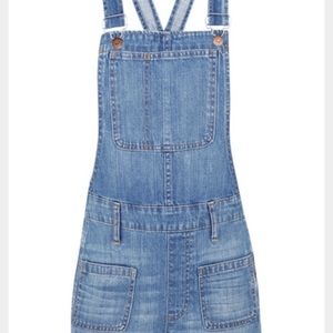 Madewell Adirondack short overalls