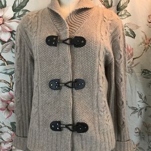 Qi Cashmere Women's Brown Sweater. Size Small