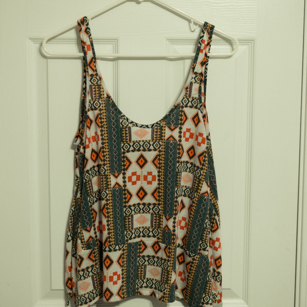 Aztec Print Tank