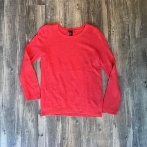 Coral H&M Sweater Soft XS